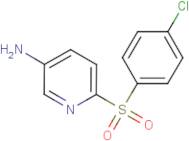 3-Amino-6-[(4-chlorophenyl)sulphonyl]pyridine