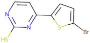 4-(5-Bromothien-2-yl)pyrimidine-2-thiol