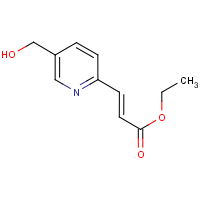 Ethyl (E)-3-[5-(hydroxymethyl)pyridin-2-yl]acrylate