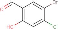 5-Bromo-4-chloro-2-hydroxybenzaldehyde