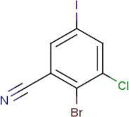 2-Bromo-3-chloro-5-iodobenzonitrile