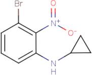 3-Bromo-N-cyclopropyl-2-nitroaniline