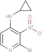 2-Bromo-4-(cyclopropylamino)-3-nitropyridine