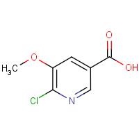 6-Chloro-5-methoxynicotinic acid