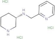 (3S)-3-{[(Pyridin-2-yl)methyl]amino}piperidine trihydrochloride