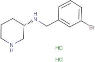 (3S)-3-[(3-Bromobenzyl)amino]piperidine dihydrochloride