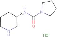 N-[(3S)-Piperidin-3-yl]pyrrolidine-1-carboxamide hydrochloride