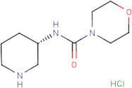 N-[(3S)-Piperidin-3-yl]morpholine-4-carboxamide hydrochloride