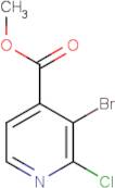 Methyl 3-bromo-2-chloropyridine-4-carboxylate