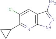 3-Amino-5-chloro-6-cyclopropyl-1H-pyrazolo[3,4-b]pyridine