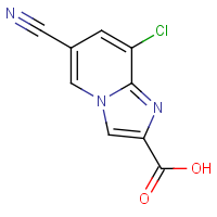 8-Chloro-6-cyanoimidazo[1,2-a]pyridine-2-carboxylic acid