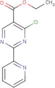 Ethyl 4-chloro-2-(pyridin-2-yl)pyrimidine-5-carboxylate