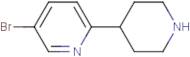 5-Bromo-2-(piperidin-4-yl)pyridine