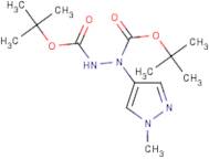 tert-Butyl N-(tert-butoxycarbonylamino)-N-(1-methylpyrazol-4-yl)carbamate