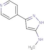 N-Methyl-3-(pyridin-4-yl)-1H-pyrazol-5-amine