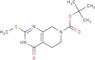 tert-Butyl 2-(methylthio)-4-oxo-4,5,6,8-tetrahydropyrido[3,4-d]pyrimidine-7(3H)-carboxylate