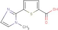 5-(1-Methylimidazol-2-yl)thiophene-2-carboxylic acid