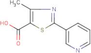 4-Methyl-2-(pyridin-3-yl)-1,3-thiazole-5-carboxylic acid