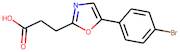 3-[5-(4-Bromophenyl)-1,3-oxazol-2-yl]propanoic acid