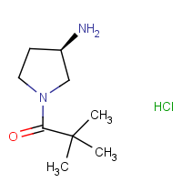 (3S)-3-Amino-1-[(tert-butyl)carbonyl]pyrrolidine hydrochloride