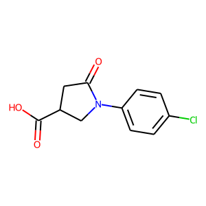 1-(4-Chlorophenyl)-5-oxopyrrolidine-3-carboxylic acid