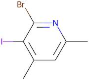 2-Bromo-3-iodo-4,6-dimethylpyridine