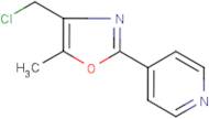 4-Chloromethyl-5-methyl-2-(pyridin-4-yl)oxazole