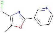 4-Chloromethyl-5-methyl-2-(pyridin-3-yl)oxazole