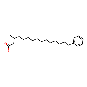 15-Phenyl-3-methylpentadecanoic acid