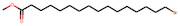 Methyl 16-bromohexadecanoate