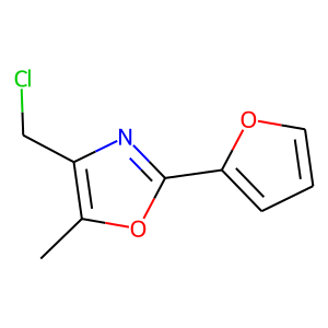 4-Chloromethyl-5-methyl-2-(fur-2-yl)oxazole