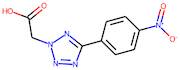 5-(4-Nitrophenyl)-2H-tetrazole-2-acetic acid