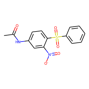 4-Acetamido-2-nitrodiphenyl sulphone