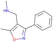 N-Methyl-N-[(5-methyl-3-phenylisoxazol-4-yl)methyl]amine