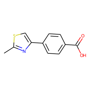 4-(2-Methyl-1,3-thiazol-4-yl)benzoic acid