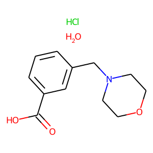 3-(Morpholin-4-ylmethyl)benzoic acid hydrochloride hydrate