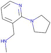 N-Methyl-1-[2-(pyrrolidin-1-yl)pyridin-3-yl]methylamine