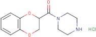 N-(1,4-Benzodioxan-2-carbonyl)piperazine hydrochloride