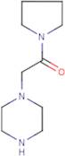 2-(Piperazin-1-yl)-1-(pyrrolidin-1-yl)ethan-1-one