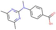 4-[(4,6-Dimethylpyrimidin-2-yl)(methyl)amino]benzoic acid