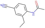 4-Acetamido-3-ethylbenzonitrile