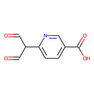 6-(1,3-Dioxoprop-2-yl)nicotinic acid