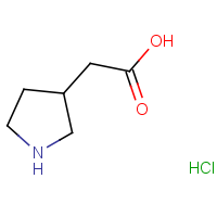 (Pyrrolidin-3-yl)acetic acid hydrochloride