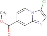 Methyl 3-chloroimidazo[1,2-a]pyridine-7-carboxylate