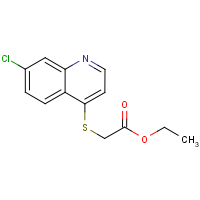 Ethyl [(7-chloroquinolin-4-yl)thio]acetate