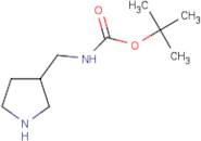 3-(Aminomethyl)pyrrolidine, 3-BOC protected