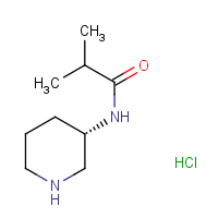 N-[(3S)-(Piperidin-3-yl)]isobutanamide hydrochloride