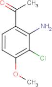 2'-Amino-3'-chloro-4'-methoxyacetophenone