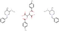 (2R,3R)-2,3-Bis[(4-methylbenzoyl)oxy]succinic acid; (3R,4R)-1-benzyl-N,4-dimethylpiperidin-3-amine (1:2)