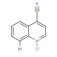 8-Bromo-4-cyanoquinoline-n-oxide